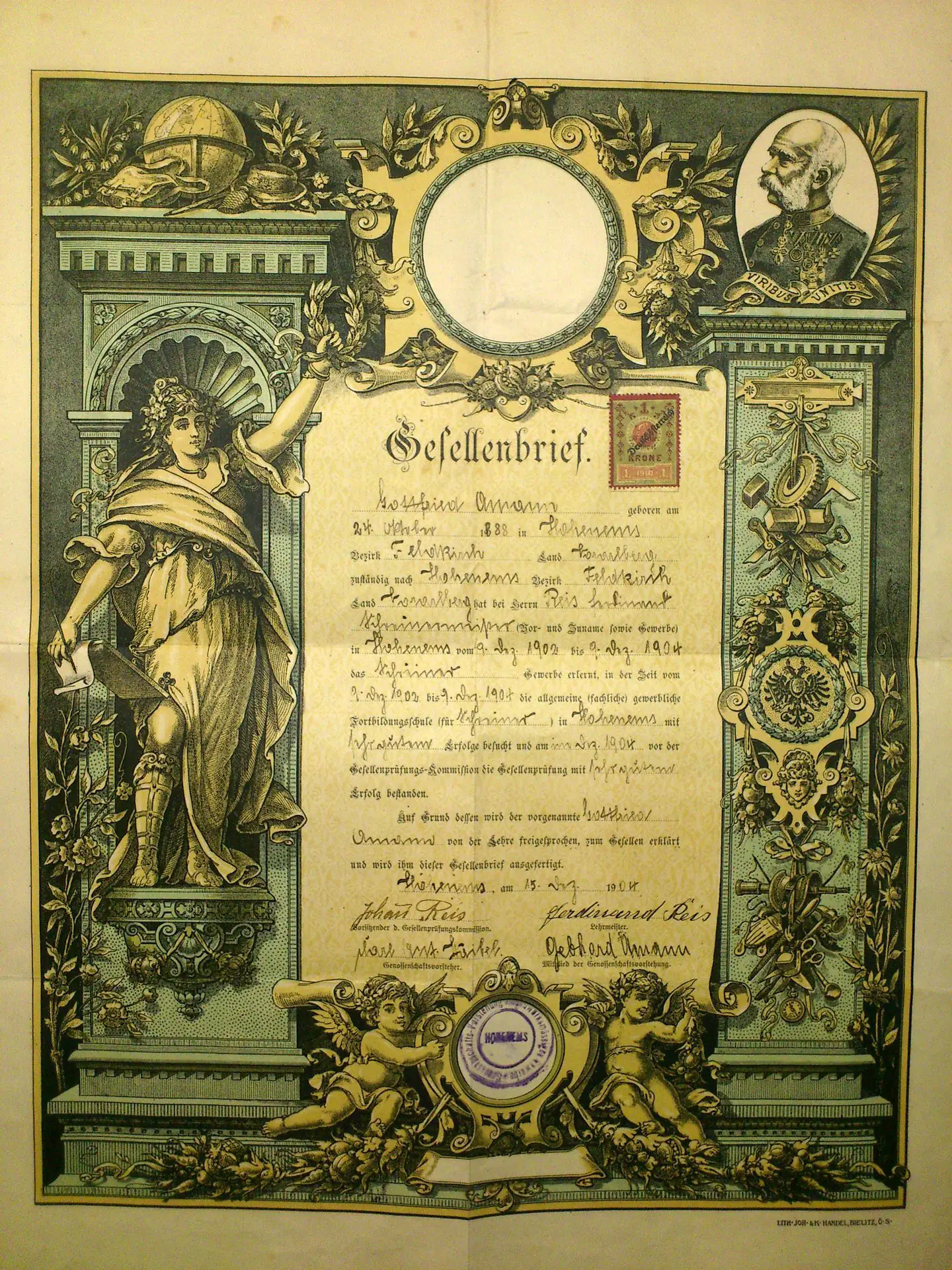 Gesellenbrief
