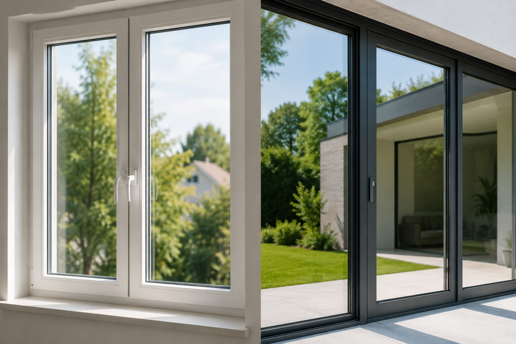Kunststofffenster oder Aluminiumfenster